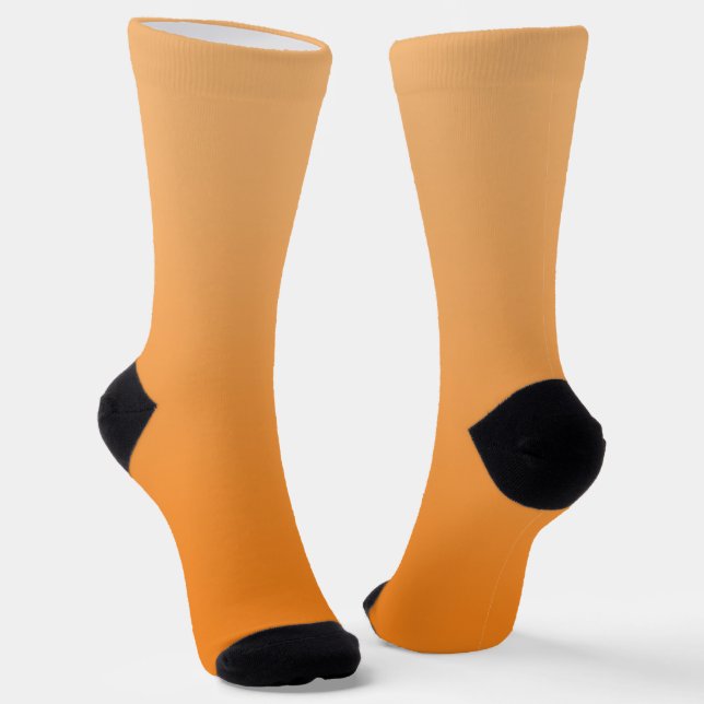 Chaussette Gradient orange foncé à clair (Angulaire)