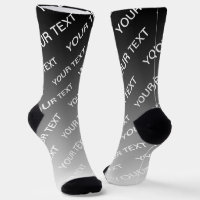 Gris (couleur changeable) Ombre & Motif de texte