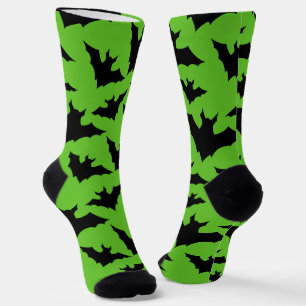 Chaussette Halloween chauves-chauves-souris cool éffrayant mo
