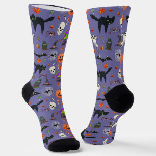 Chaussette Halloween Éffrayante Et Mignonne