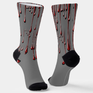 Chaussette Halloween sanglante