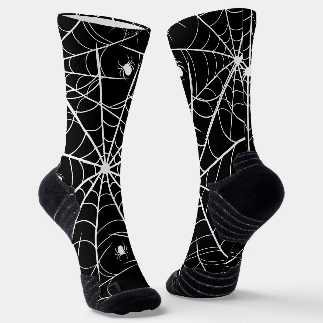 Chaussette Halloween Spider Web (Angulaire)