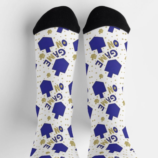 Chaussette Hanukkah Socks "Game On" (Haut)