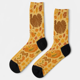 Chaussette Happy Thanksgiving