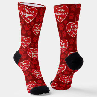 Chaussette Happy Valentine’s Day Cat Lover Socks