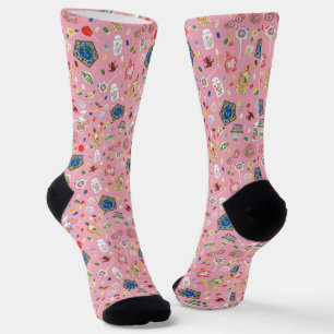 Chaussette HARRY POTTER™   Grenouilles au chocolat et Motif d