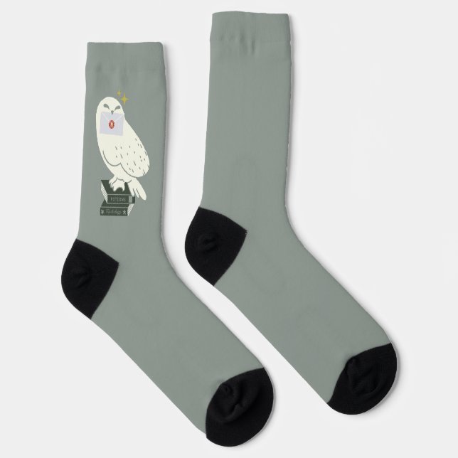 Chaussette Hedwig With Letter Whimsical Drawing (Droite)