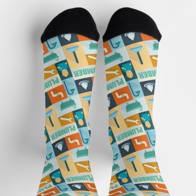 Chaussette Iconique de plombier professionnel (Haut)