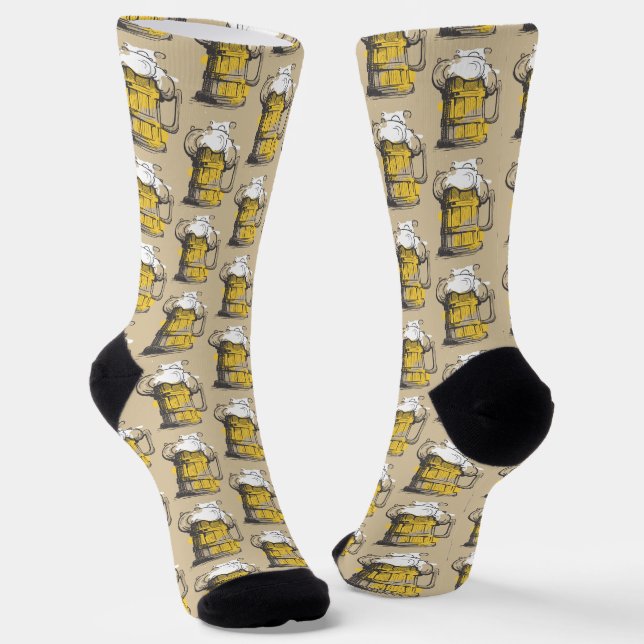 Chaussette Illustration de bière (Angulaire)
