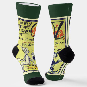 Chaussette Illustration de couverture de livre vintage du Mag