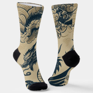 Chaussette Imaginaire Dragons antiques