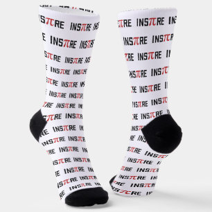 Chaussette InsPire Pi jour   Joyeux cadeau de jour de Pi Math