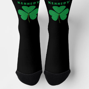 Chaussette Irlande Celtic Irlandais Nom Shamrock Vert Clover