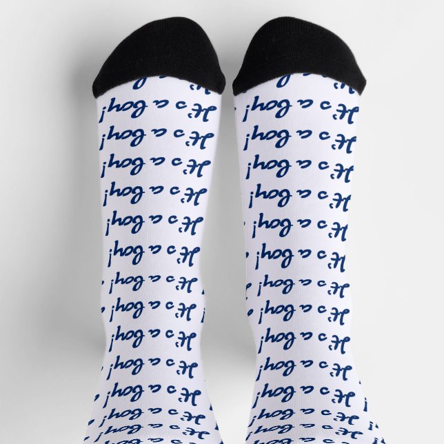 Chaussette It's a Boy! Baby Gender Reveal (Haut)