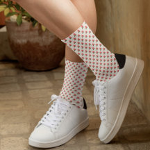 Ixora, Fleur de Maha Sarakham (blanc) Chaussettes 