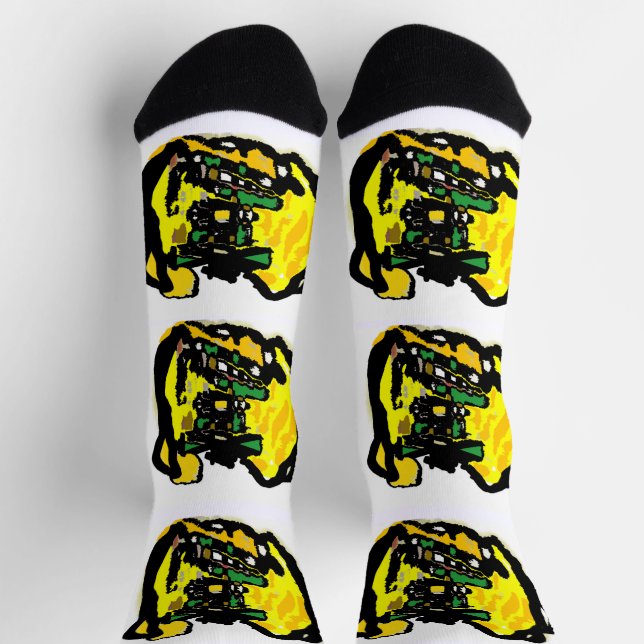 Chaussette Jack o' lanterne Funny (Haut)