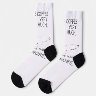 CHAUSSETTE J'AIME BEAUCOUP LE CAFÉ
