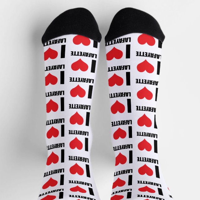 Chaussette J'aime Lafayette (Haut)