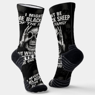 Chaussette Je Pourrais Être Le Mouton Noir De La Famille