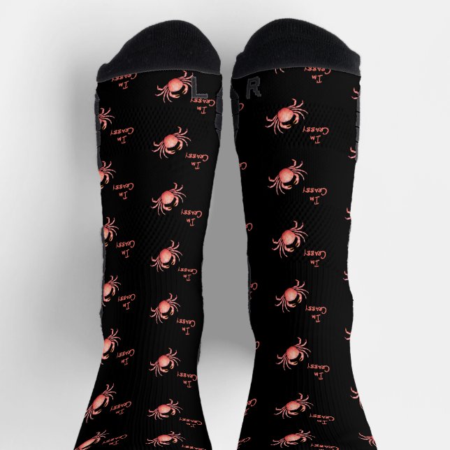 Chaussette Je suis Crabby All-Over-Print Socks (Haut)