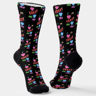 Chaussette Je Suis Fou De Toi