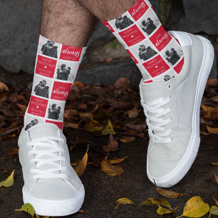 Chaussette Je Vous Aimerai Toujours Photo