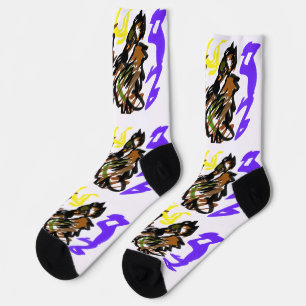 Chaussette Joie cool loup