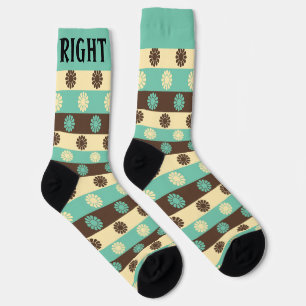 Chaussette Joli Rétro Gauche et Droite