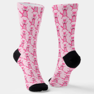 Chaussette Joli rose bébé fille Fox Patterned