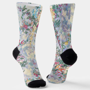 Chaussette Joli Vintage Style Floral Crazy Chaussettes