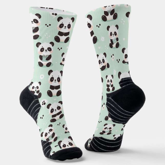 Chaussette Jouer Motif Panda (Angulaire)