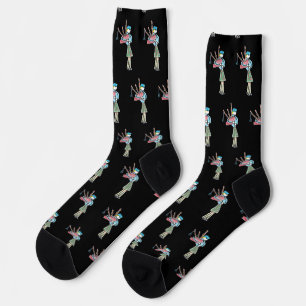 Chaussette Joueur de cornemuse