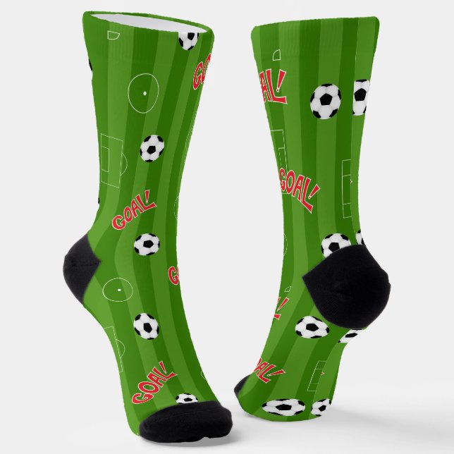 Chaussette Joueur de football de nouveauté (Angulaire)