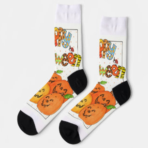 Chaussette Joyeuses Chaussettes Halloween