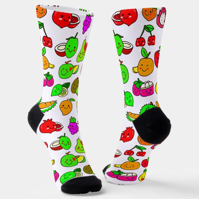 Chaussette Joyeux Fruits ! (Angulaire)