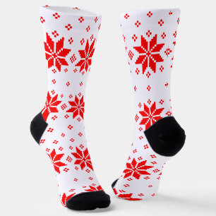Chaussette Joyeux motif de Noël 5