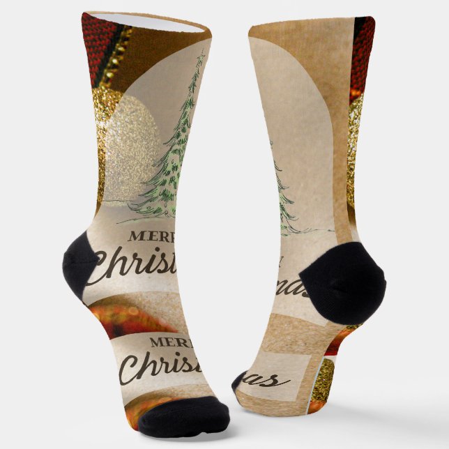 Chaussette Joyeux Noël (Angulaire)