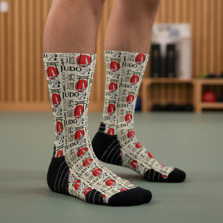 Chaussette Judo Kanji, Judoka, Torii gates pattern