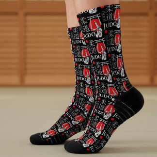 Chaussette Judo Kanji, Judoka, Torii gates pattern