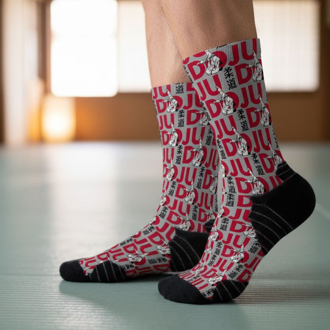 Chaussette Judo Pattern - Bold and Dynamic (Créateur téléchargé)