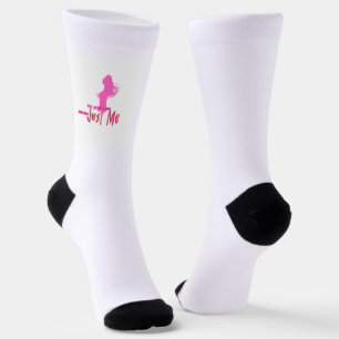 Chaussette juste une fille