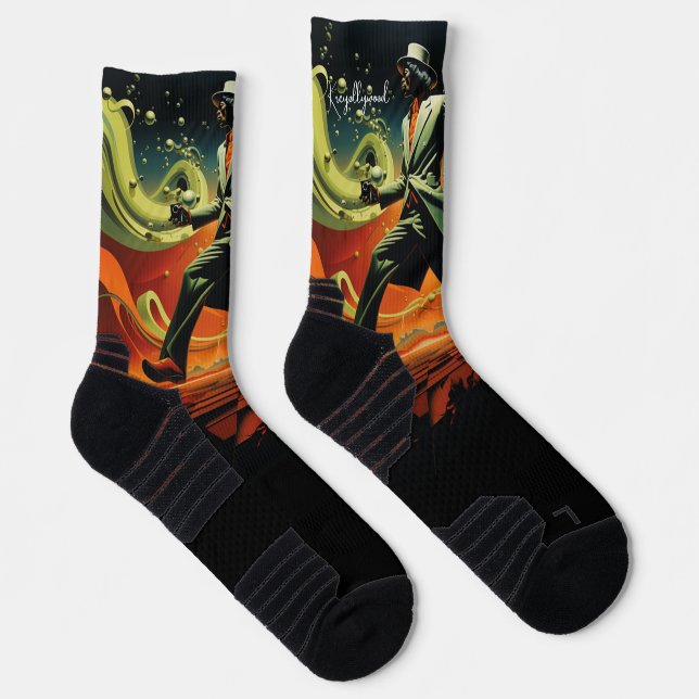 Chaussette Kreyollywood chaussettes unisexe (Droite)