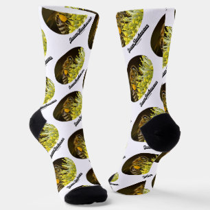 Chaussette L'Abeignon De L'Équipe Sur Fleur Jaune