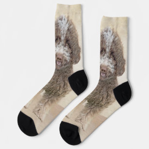 Chaussette Lagotto Romagnolo Peinture - Cute Original Chien A