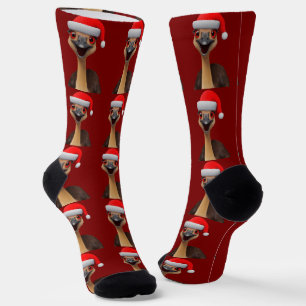 Chaussette L'aide Australien du Père Noël - Ému de Noël Migno