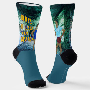 Chaussette L'amour de SlipperyJoe pour votre montre artiste L
