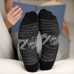 Chaussette L'amour d'un arbre tombé