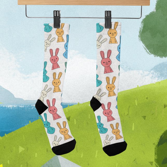 Chaussette Lapin de Pâques (Créateur téléchargé)