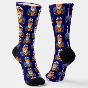 Chaussette Le capitaine du navire
