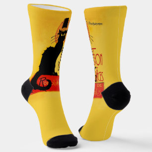 Chaussette Le chat noir Pèlerin Action de grâce
